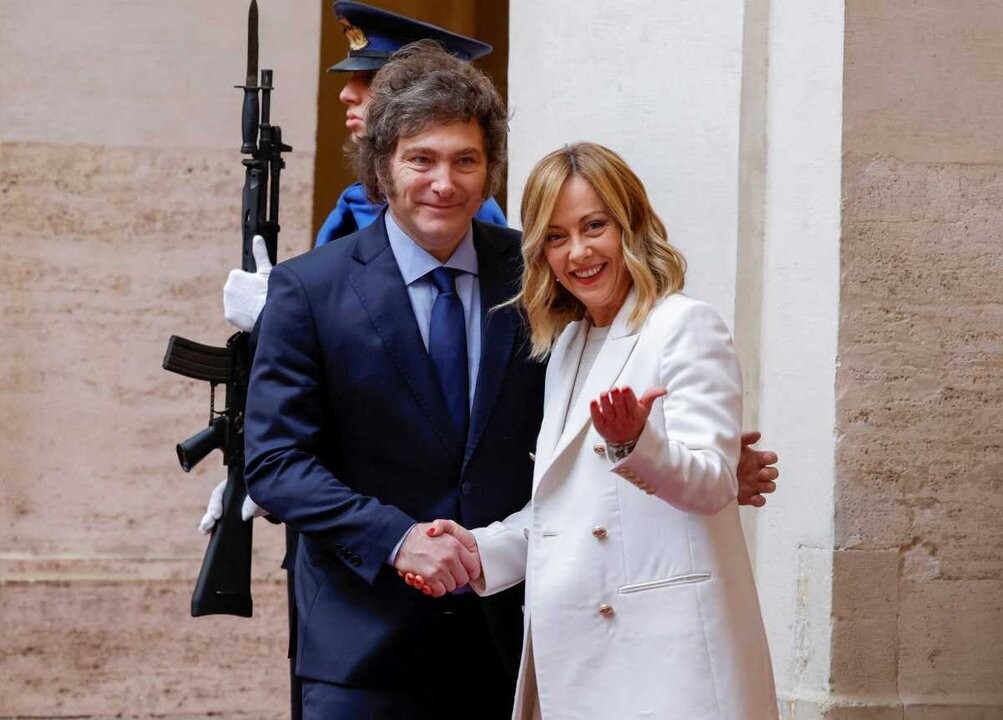 Президент Хавьер Милей принимает участие в саммите G7 в Бари