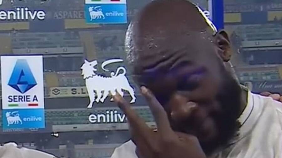 Лукаку расплакался после первого гола за «Наполи»