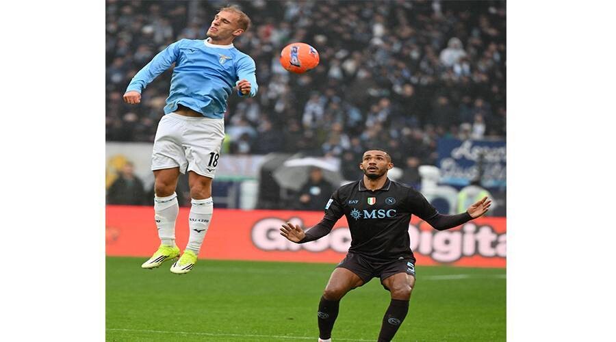 Napoli beats Lazio 2-0 in Serie A match