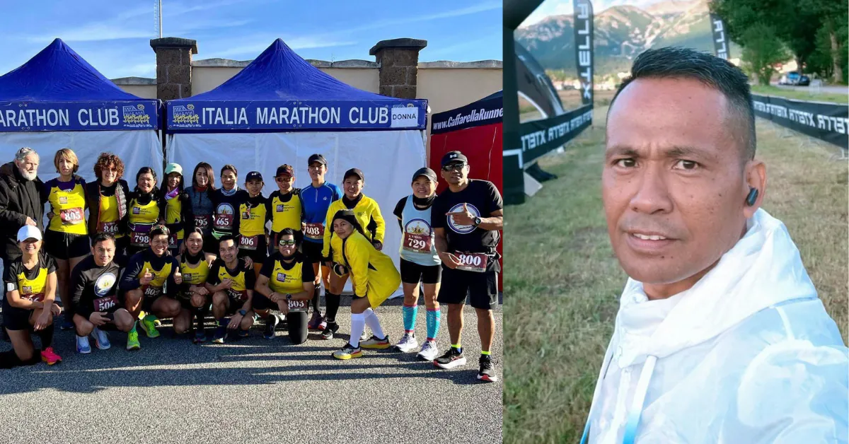 Filipino Worker Wins Marathon in Italy