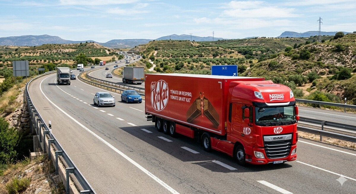 Кража грузовика с шоколадом KitKat в Италии