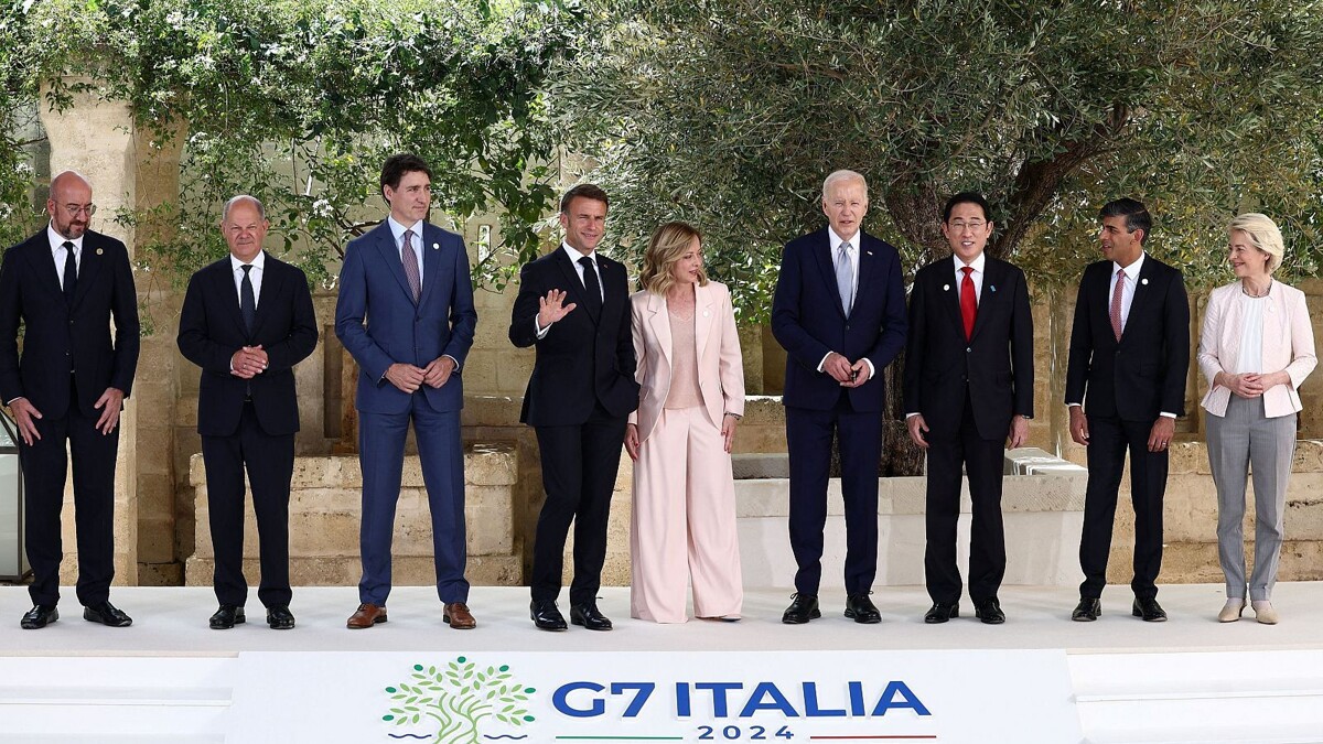 Саммит G7 проходит в Борго-Эгназия, Италия