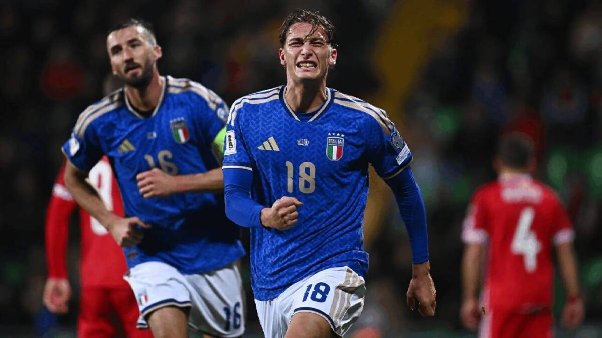 Сборная Италии готовится к матчу с Норвегией