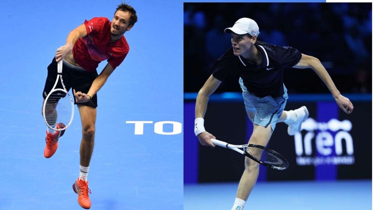 Синнер и Медведев сияют на ATP Finals