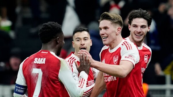 Arsenal defeats Inter Milan in Champions League