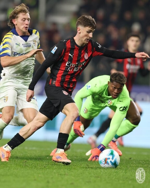 Milan and Parma Draw 2-2 in Serie A