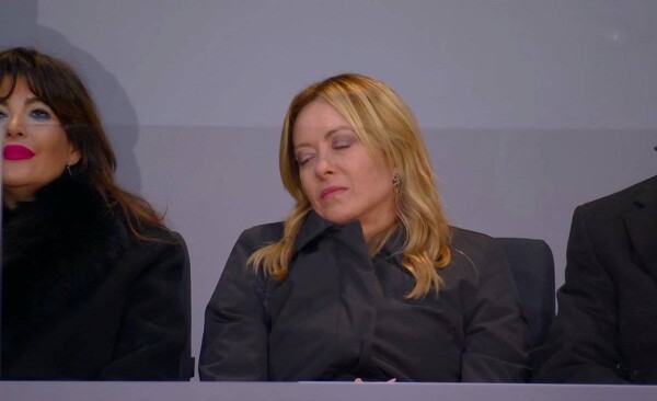 Meloni at 2026 Olympics Opening