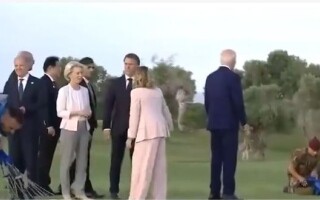 Неловкий момент президента Байдена на саммите G7 в Италии