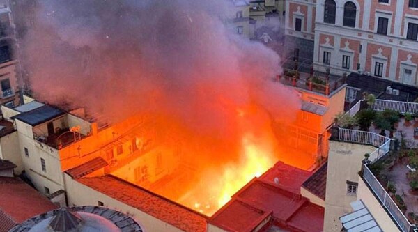 Fire Destroys Historic San Carlo Theatre in Naples