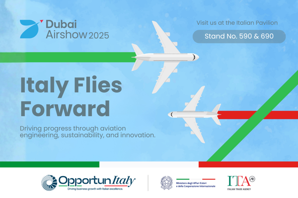 Италия представит инновации на авиасалоне в Дубае 2025