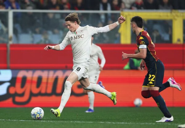 Napoli Wins a Hard-Fought Victory Over Genoa