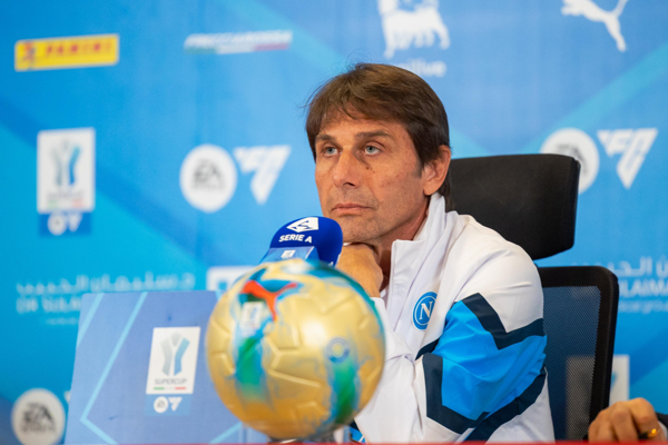 Conte on final outside Italy: "We want to win and make our fans happy"