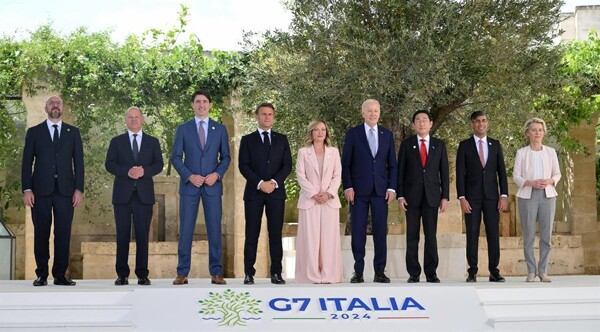 Соглашение стран G7 о предоставлении Украине кредита на 46 миллиардов евро с использованием замороженных российских активов