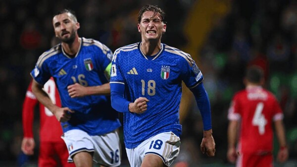 Сборная Италии готовится к матчу с Норвегией