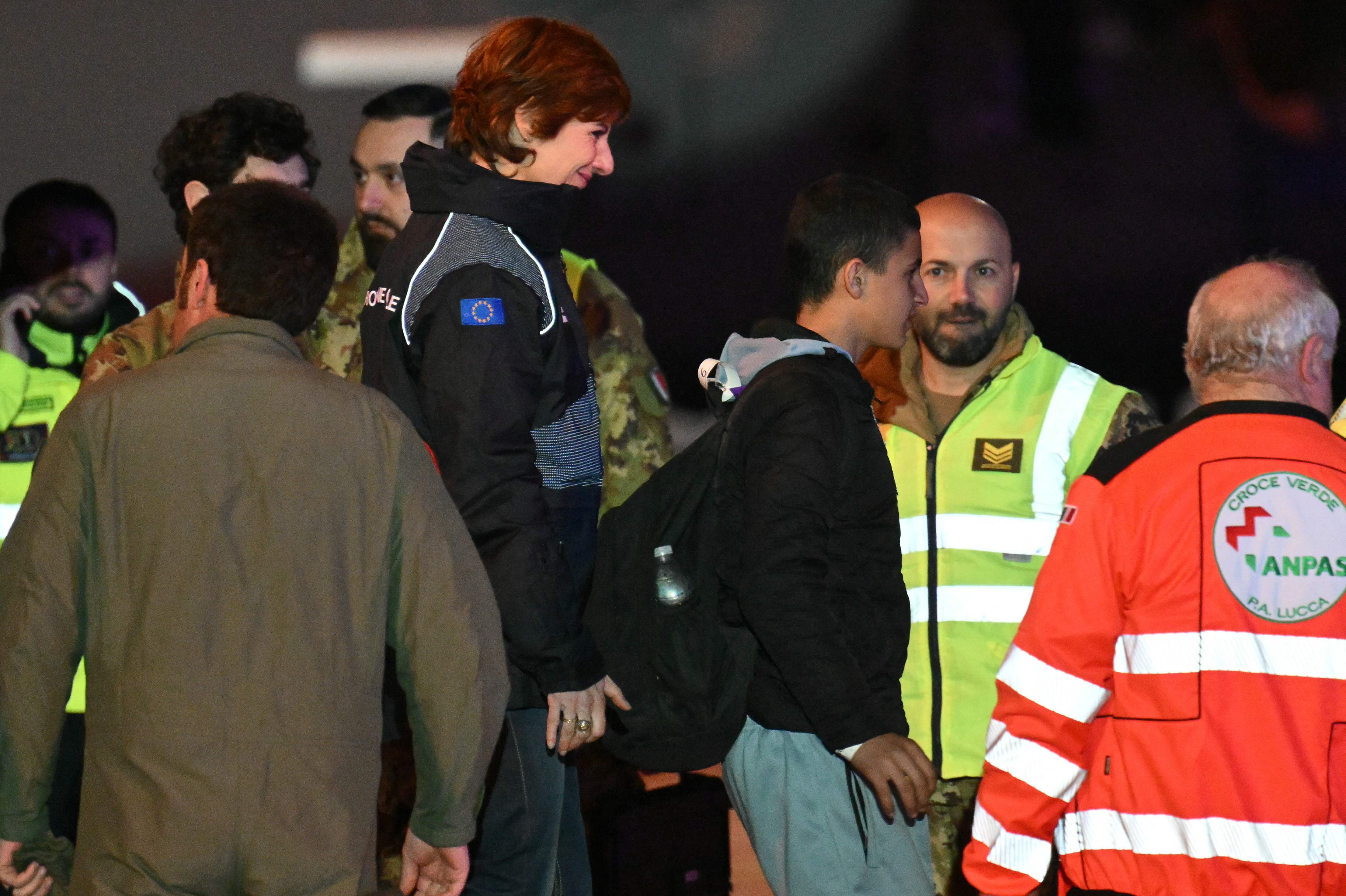 14 Palestinian Children Airlifted to Italy for Treatment