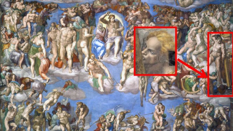 Открытие Марии Магдалины в Сикстинской капелле